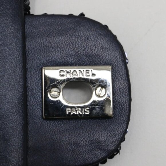 Chanel Timeless Blue Night Micro-Glitter Flap Bag 20464110 - Picture 13 of 15